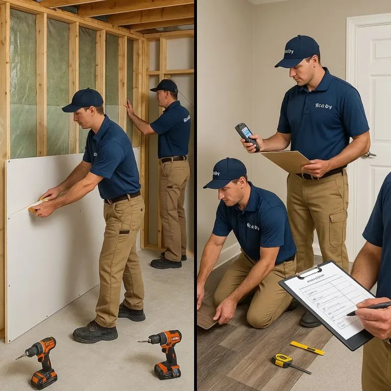 Repairs and Reconstruction process in Whitehall Township, PA
