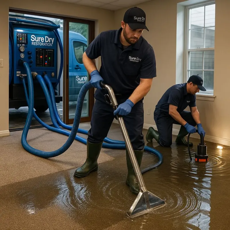 Water Extraction and Removal process in Whitehall Township, PA